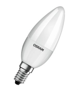 Osram LED žárovka 4,9W 230V E14 svíčka 4000K - neutrální bílá