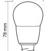 McLED LED žárovka 4,8W 230V E27 kapka 4000K (ML-324.034.87.0)
