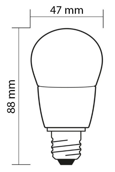 McLED LED žárovka 7W 230V E27 kapka 4000K (ML-324.046.87.0)